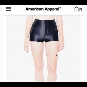 🖤american apparel blk disco shorts🔥